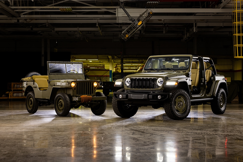 Jeep unveils 2025 Wrangler 4xe Willys '41 special edition