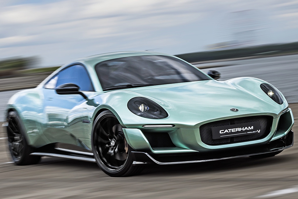 New Caterham EV to use immersion cooled battery packs