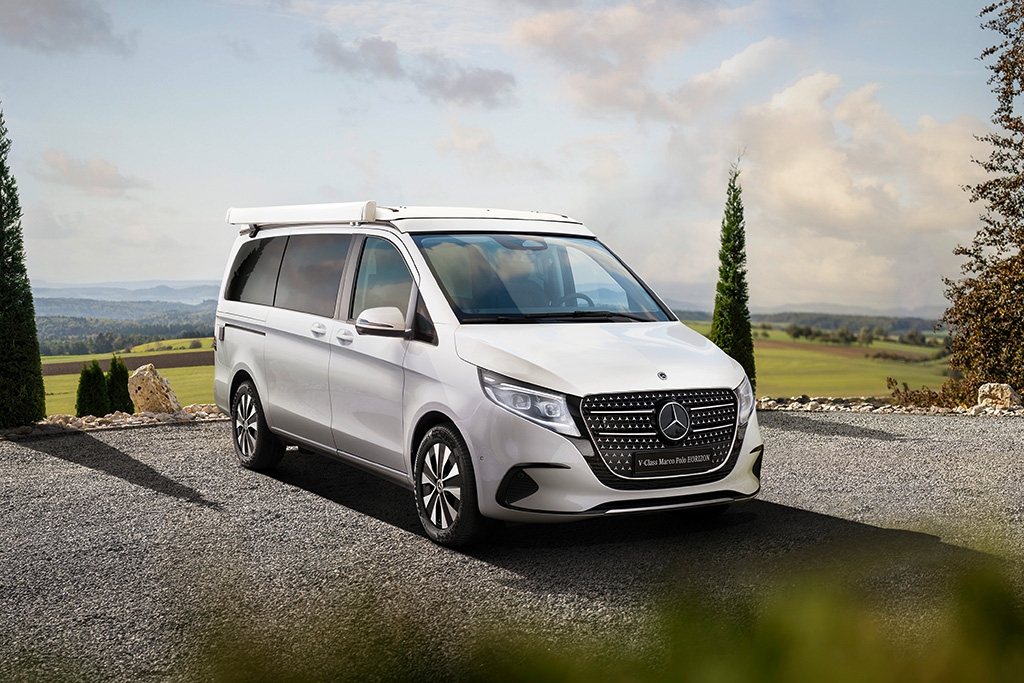 Mercedes-Benz unveils new V-Class model