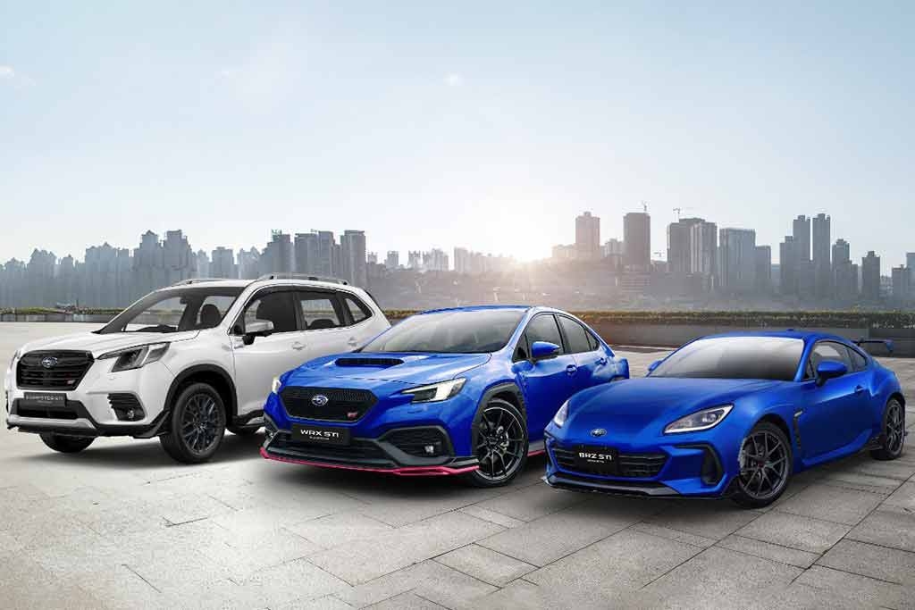 Subaru to launch STI Editions of Forester, BRZ at Motor Show