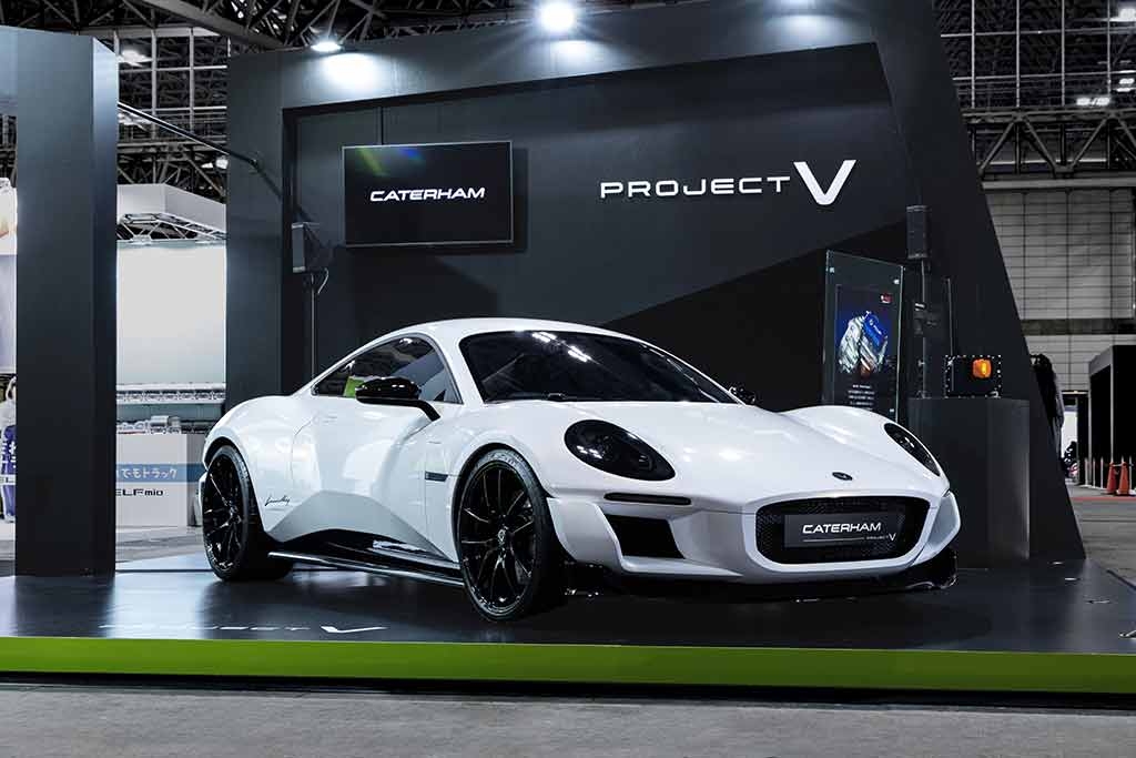 New Caterham EV showcases cutting-edge battery technology