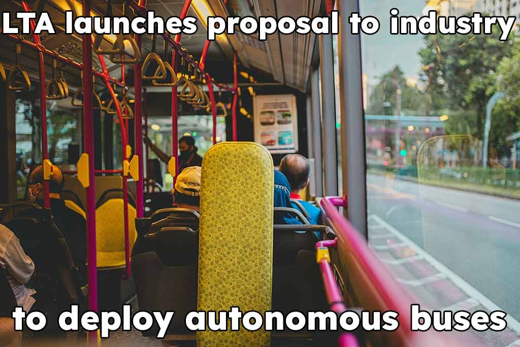 LTA to pilot autonomous public buses in 2026