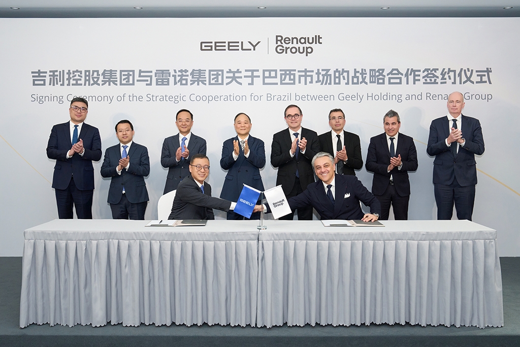 Renault and Geely to collaborate in Brazil