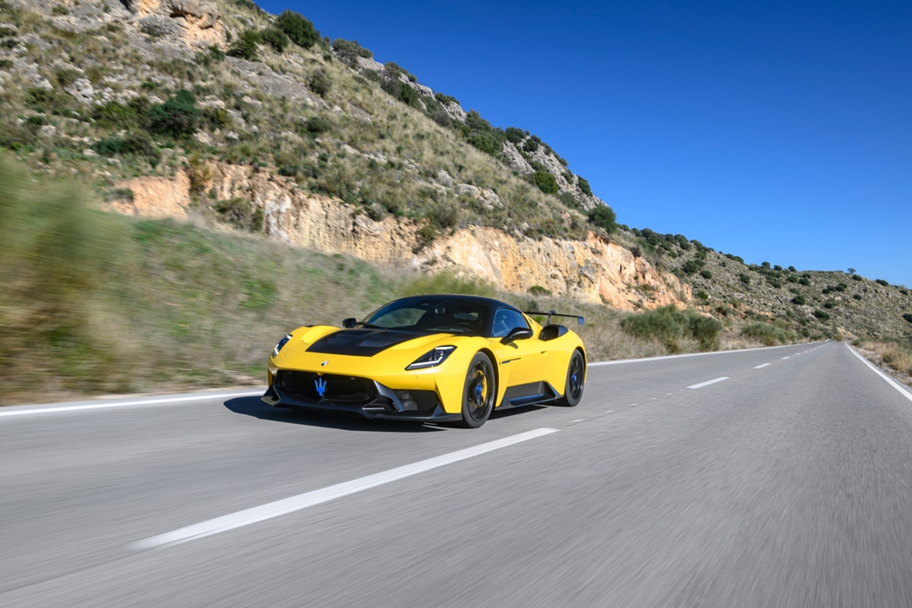 Maserati GT2 Stradale hits the road