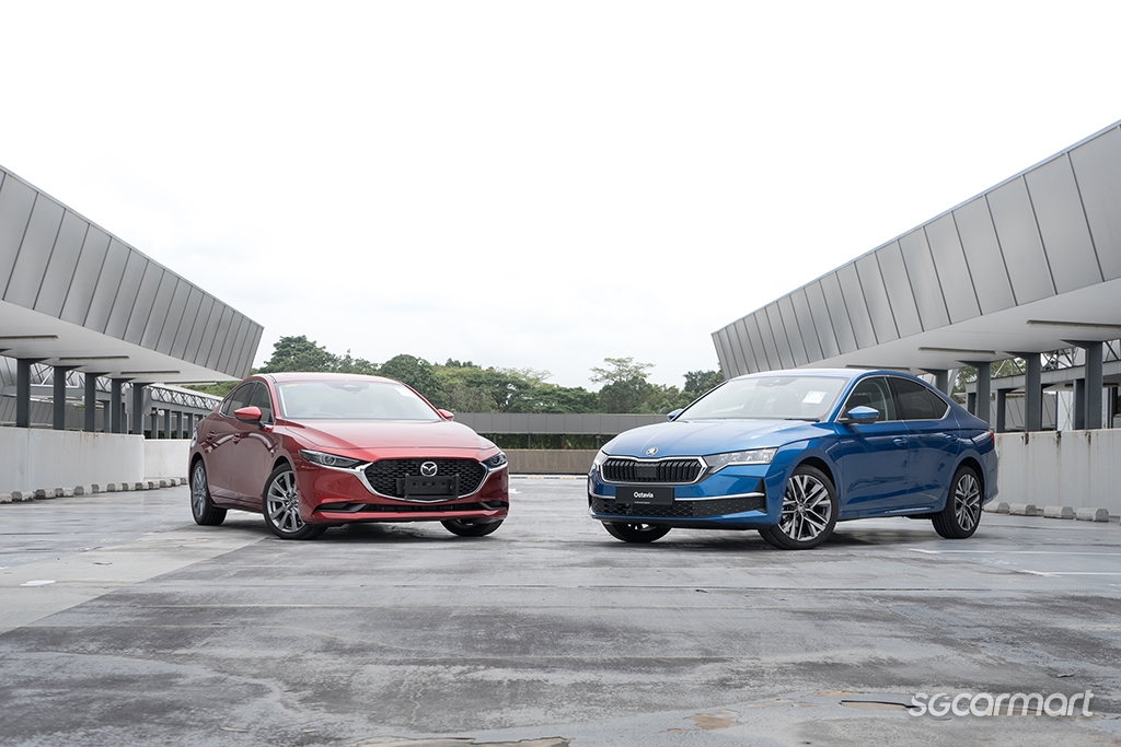Mazda 3 vs Skoda Octavia