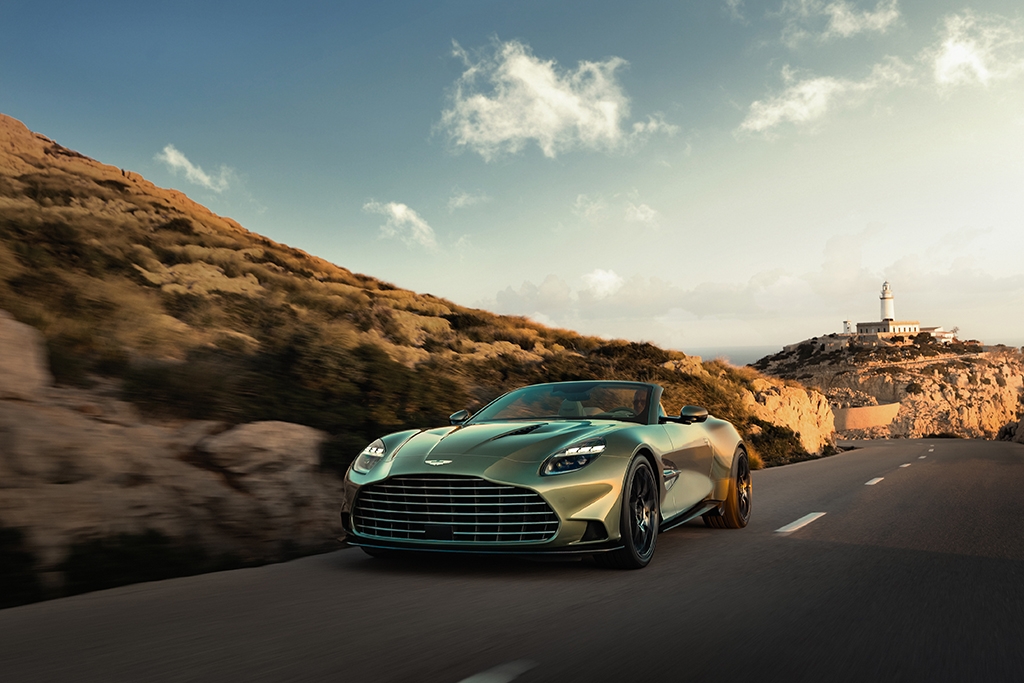Aston Martin unveils new Vanquish Volante convertible