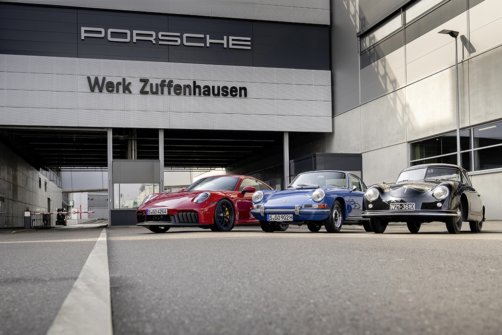 Porsche celebrates 75 years at Zuffenhausen