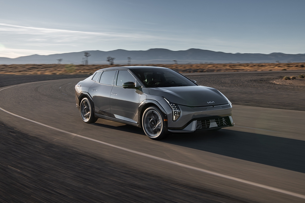 Kia reveals new EV4 at the New York International Auto Show