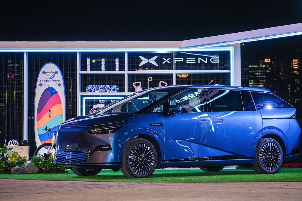 XPENG launches updated X9 at event in Hong Kong
