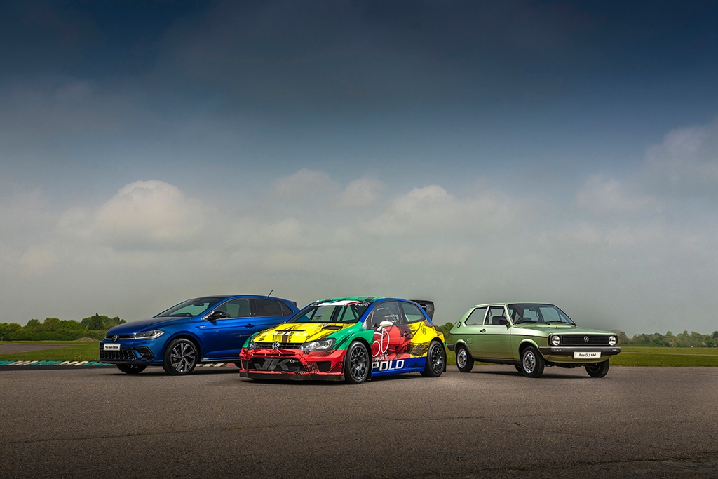 Volkswagen celebrates 50 years of Polo with special livery