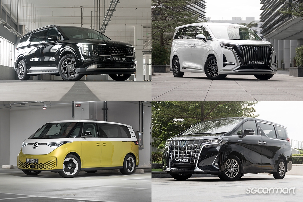 Editorial Picks: Full-sized MPVs around $300k!