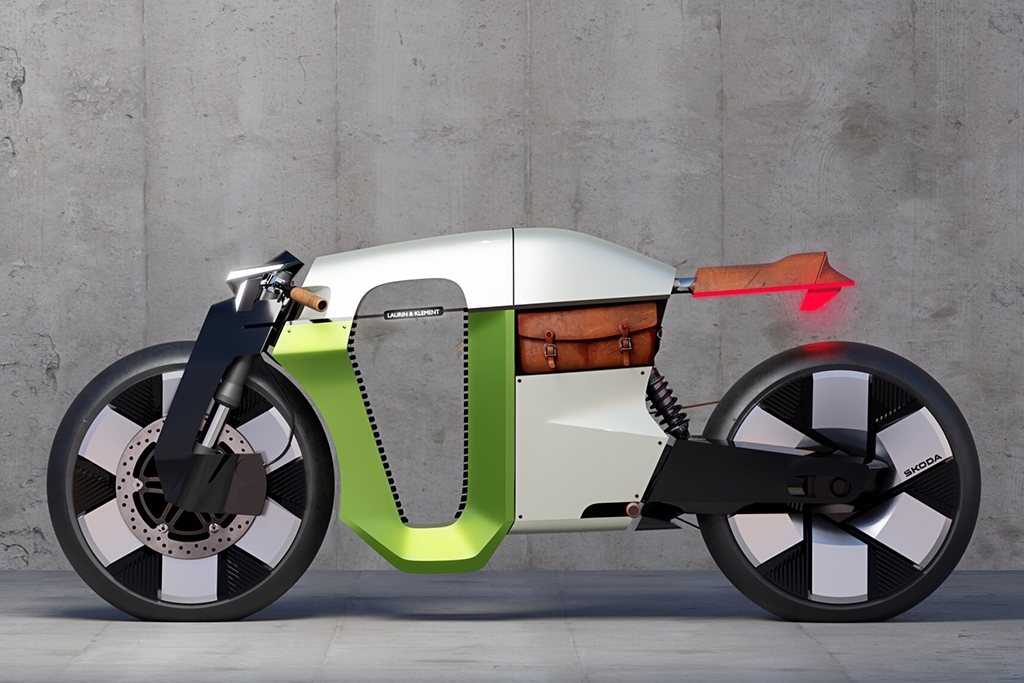 Iconic Skoda Slavia B motorcycle reimagined