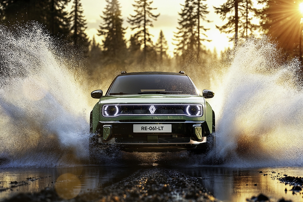 Renault 4 Savane 4x4 Concept premieres at the French Open