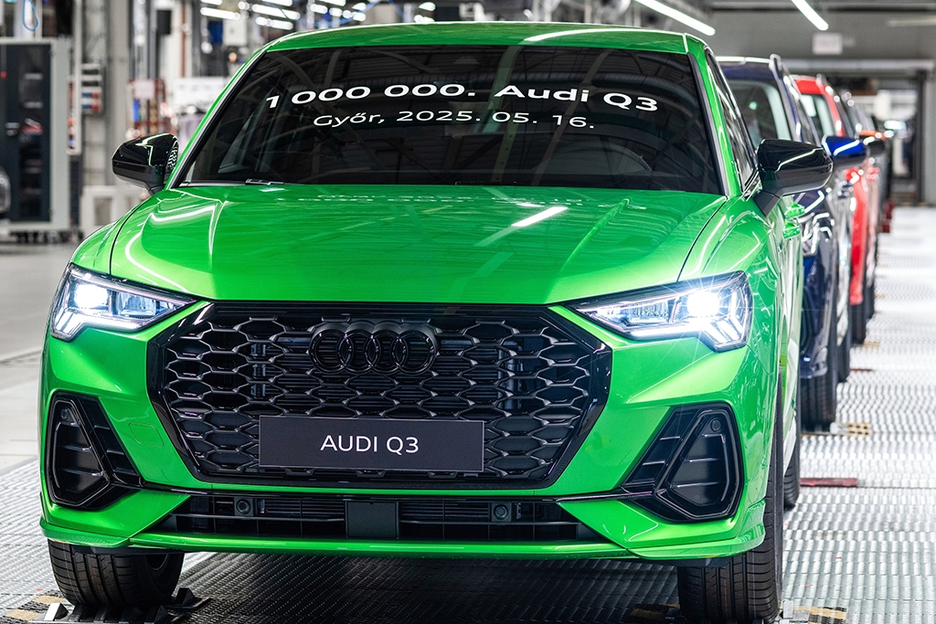 Audi Hungary produces one millionth Q3 model