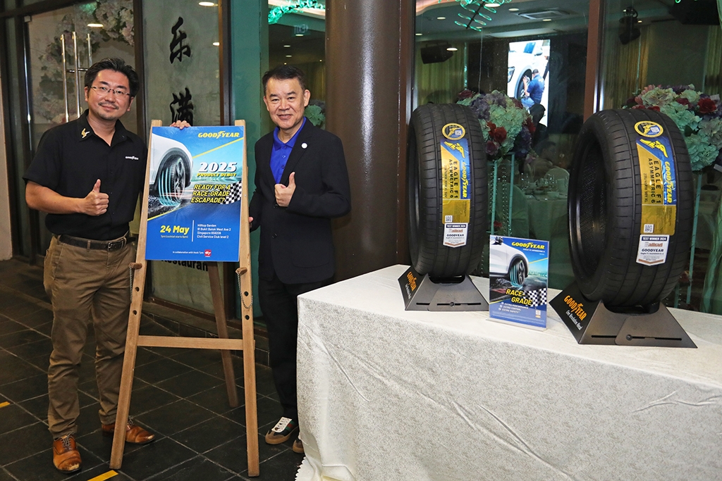 New Goodyear Eagle F1 tyres launched across APAC