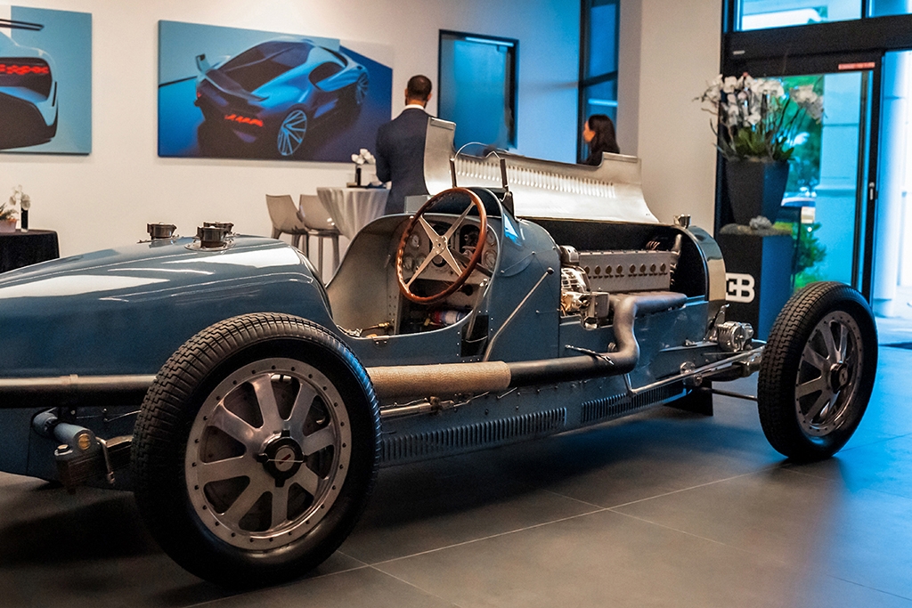 Bugatti U.S.A launches new showroom in Washington
