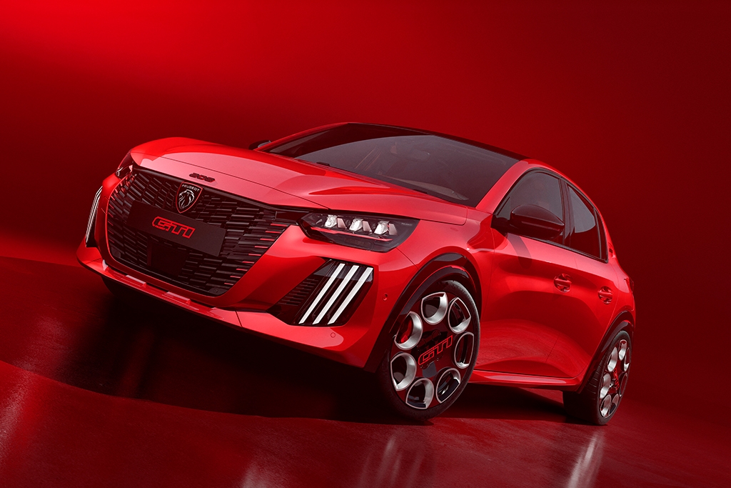 Peugeot unveils new E-208 GTi