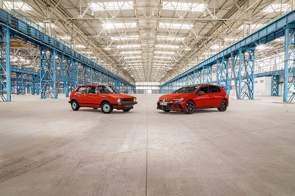 New Volkswagen Golf GTI Edition 50 unveiled at Nurburgring