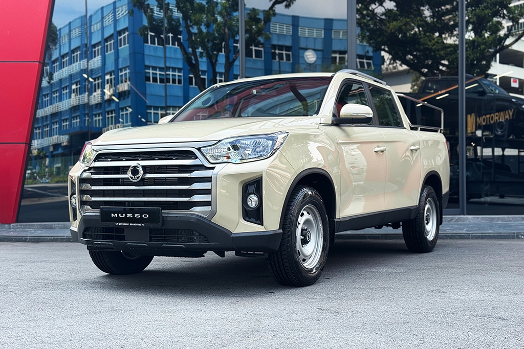 2025 SsangYong Musso pickup launches in Singapore