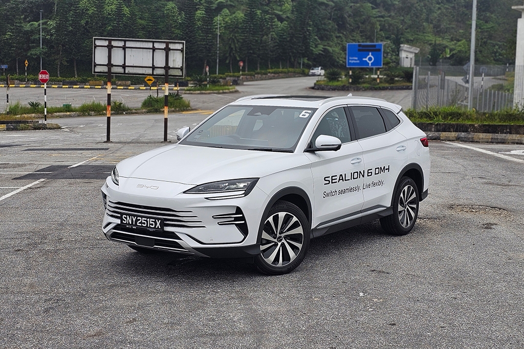 BYD opens order books for upcoming Sealion 6 DM-i in SG