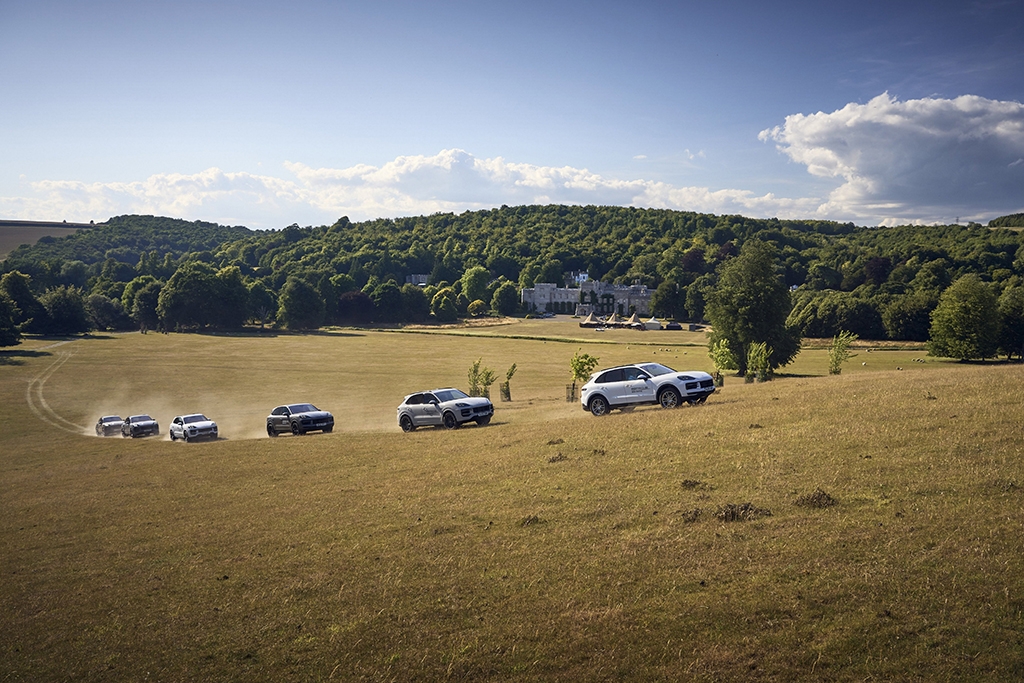 Porsche Cayenne struts its stuff at 2025 Goodwood