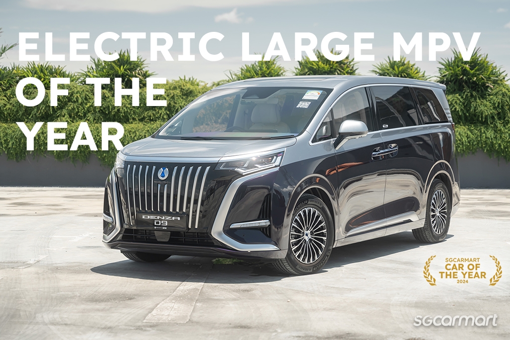 The DENZA D9 is our 2024 Electric Large MPV of the Year!