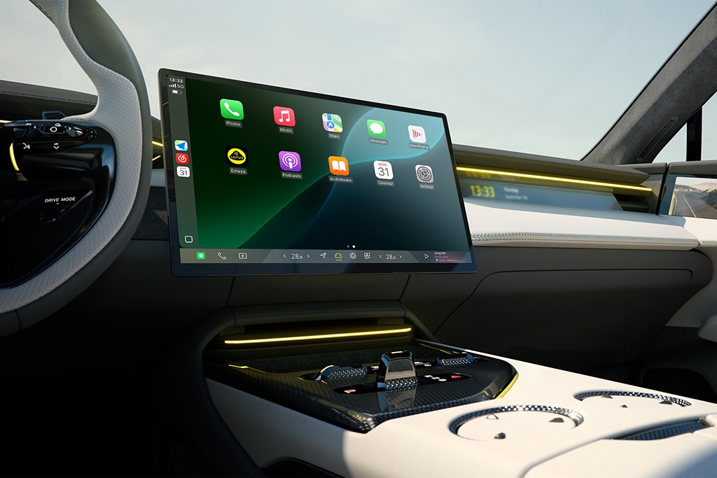 Spatial Audio in CarPlay now available in Lotus vehicles