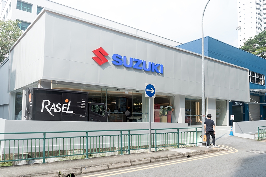 Suzuki finds a larger and greater Singapore home