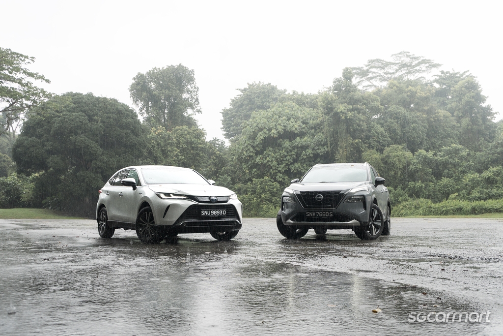 Toyota Harrier Hybrid vs Nissan X-Trail e-POWER
