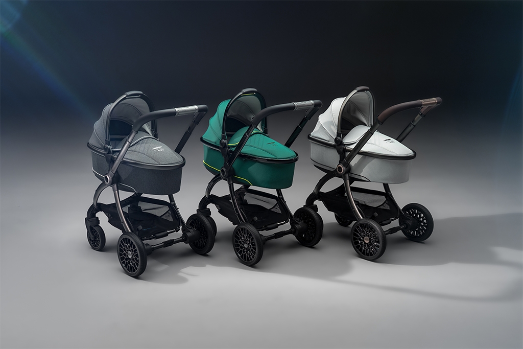Starting them young: Aston Martin unveils luxury stroller