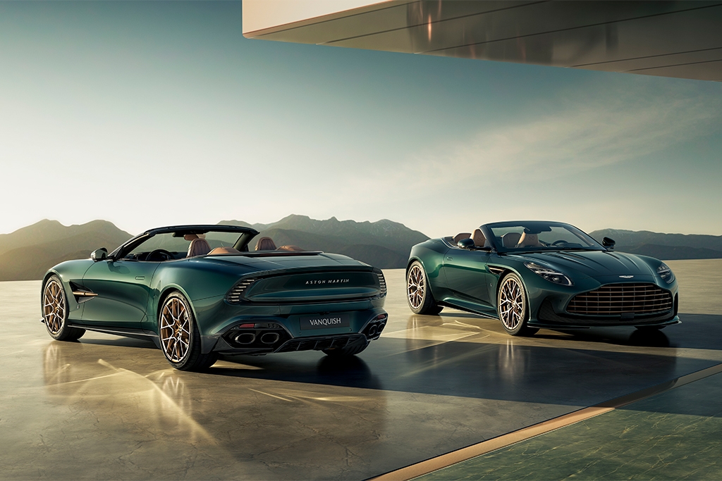 Q by Aston Martin unveils two Volante anniversary editions