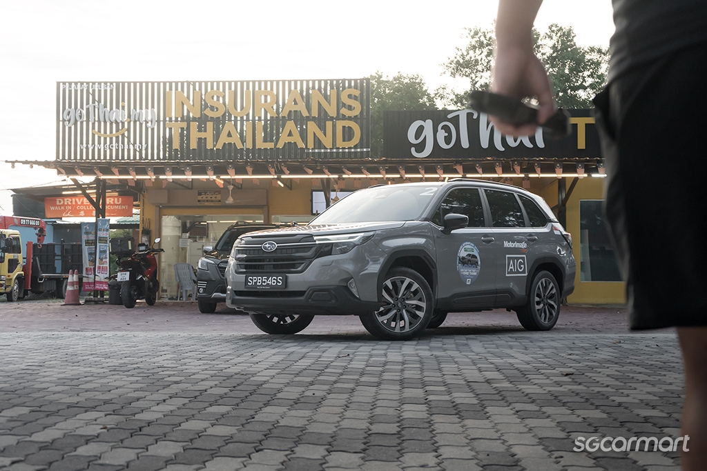 Cruising to Hat Yai in the Subaru Forester