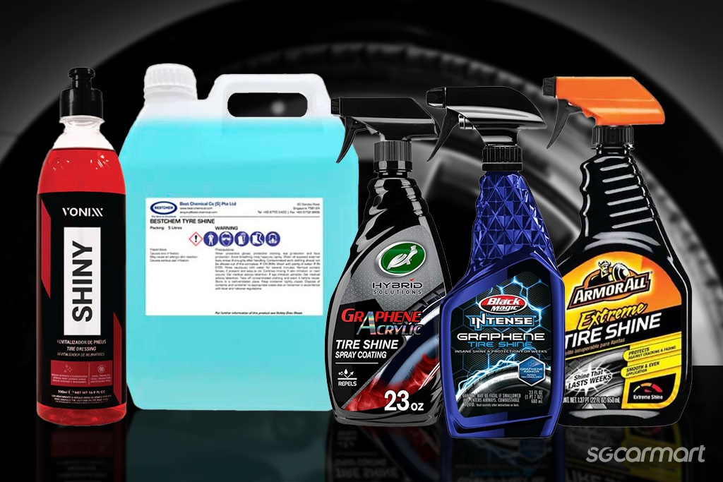 Tyre shine products to elevate your car grooming kit! - Sgcarmart