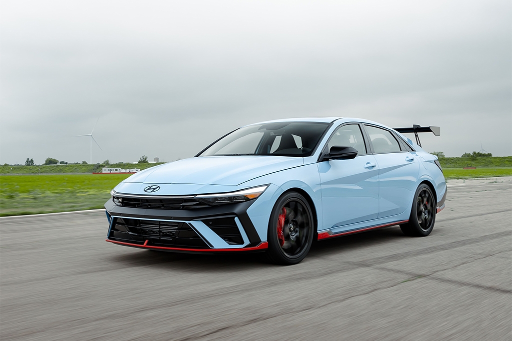 The 2026 Hyundai Elantra N TCR Edition makes its U.S.A debut