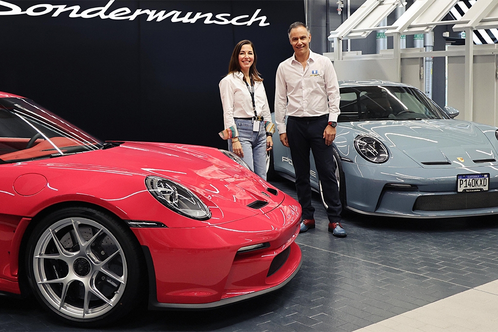 Two Porsche 911 S/Ts, one limited-edition number
