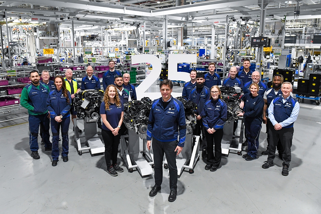 BMW Plant Hams Hall marks 25 years of engine production - Sgcarmart