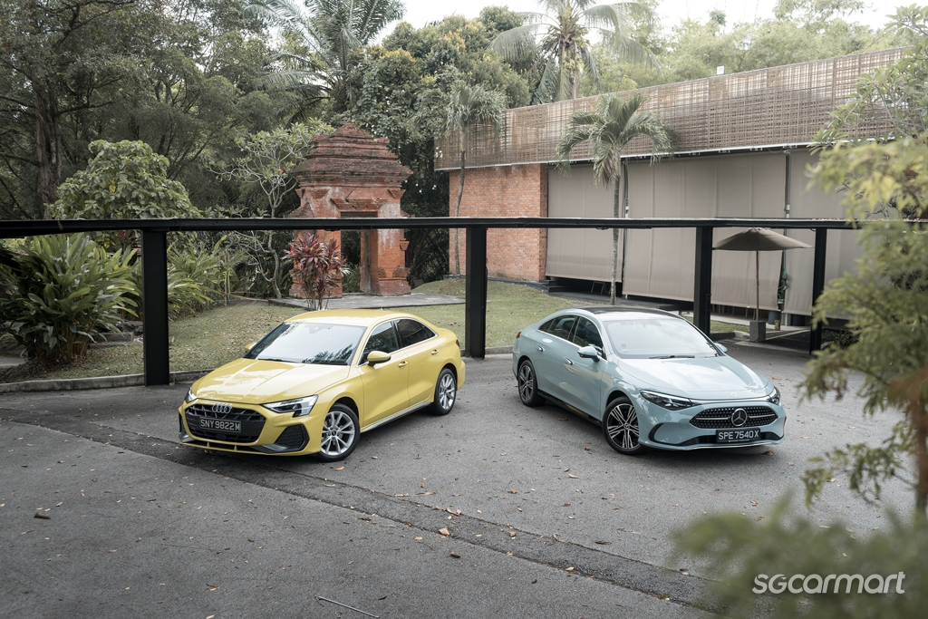 Mercedes-Benz CLA180 vs Audi A3 Sedan