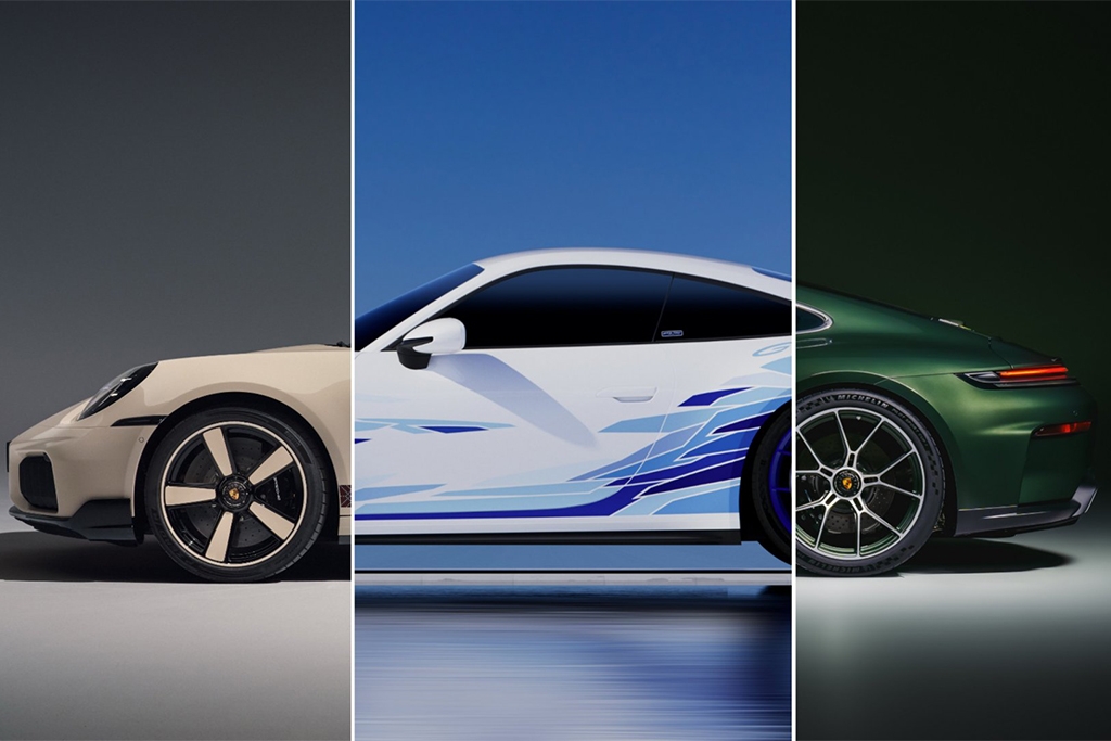 Porsche unveils three editions inspired by overseas markets