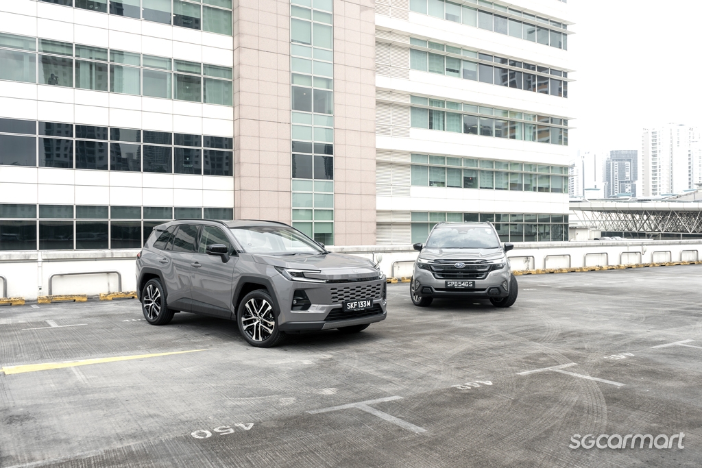 Toyota RAV4 Hybrid vs Subaru Forester e-Boxer