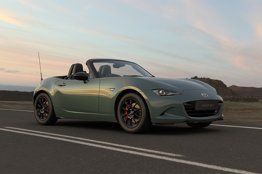 The 2027 Mazda MX-5 sharpens up and goes green