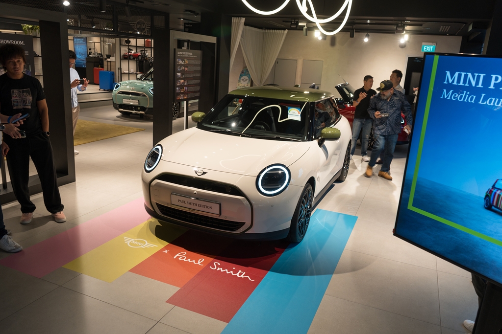 MINI brings the Paul Smith Edition to Singapore!