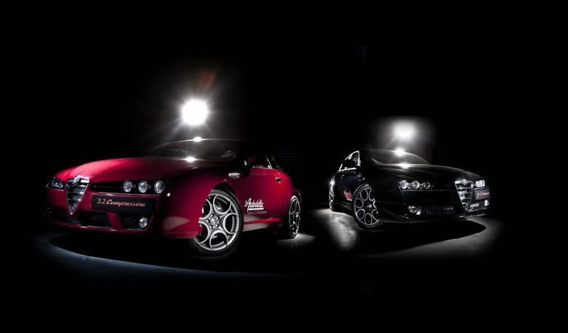Alfa Romeo Brera and 159 tuned by Autodelta