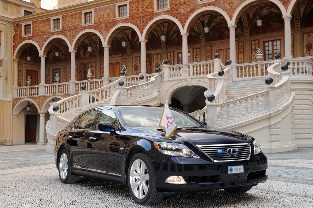 Lexus appointed official car supplier to Prince Albert II of Monaco