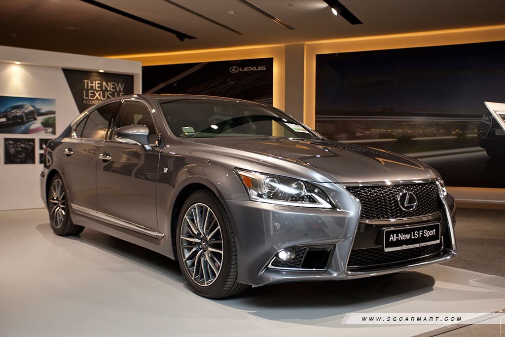 Flagship of Lexus - the new LS - launched in Singapore