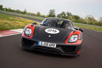 The 918 Spyder is Porsche's answer to sports car of the future
