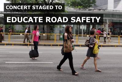 Concert held in Republic Polytechnic to raise awareness on road safety