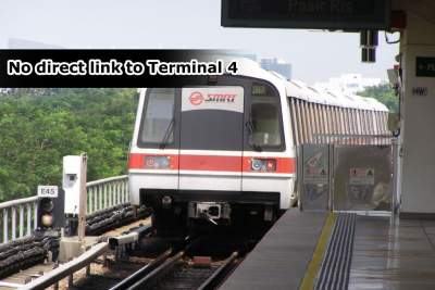 LTA says no direct link to Terminal 4 on ERL