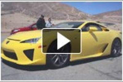 Paul Walker trades American muscle to get 'fast and furious' with the Lexus LFA