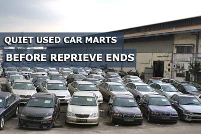 Hush hush at used car marts before reprieve ends