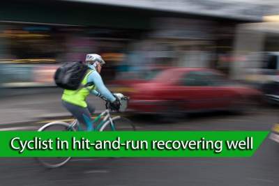 Friend reveals cyclist involved in hit-and-run in New York recovering well